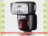 Metz MZ 44311C 44 AF-1 E-TTL / E-TTL II Flash Mode for Digital Canon Cameras