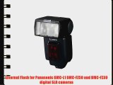 Panasonic DMW-FL500 TTL External Flash for Panasonic L1 DSLR and FZ50 Digital Camera