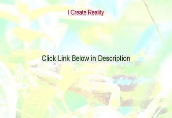 I Create Reality Free PDF (Download Here 2015)