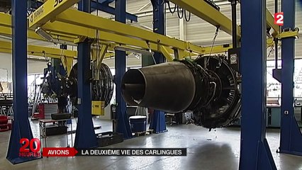 Recyclage : la deuxième vie des avions de ligne