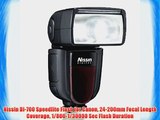 Nissin Di-700 Speedlite Flash for Canon 24-200mm Focal Length Coverage 1/800-1/30000 Sec Flash