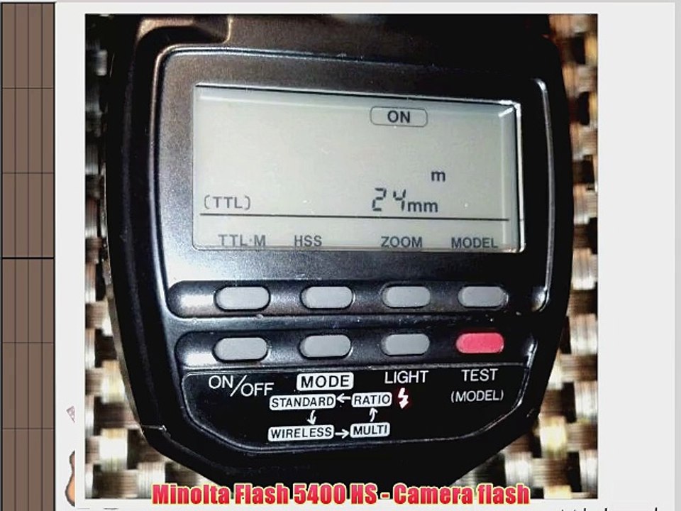 Minolta Flash 5400 HS - Camera flash