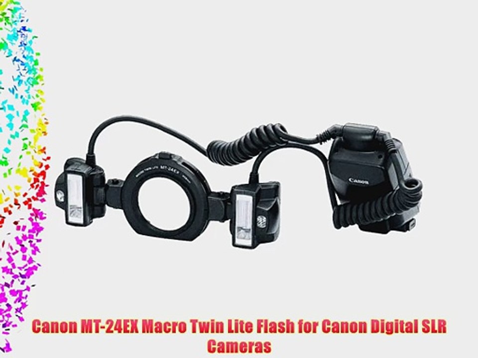 Canon MT-24EX Macro Twin Lite Flash for Canon Digital SLR Cameras