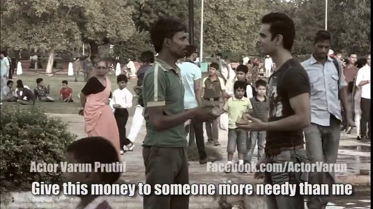 The Richest Man - Visually Impaired Street Seller