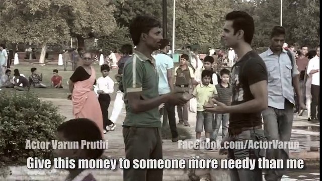 The Richest Man - Visually Impaired Street Seller
