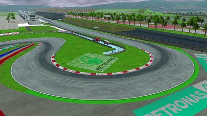 rFactor - F1 2015 - Romain Grosgean - Malaysia TV View HD