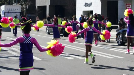 Cheerleader Mardi Gras 1