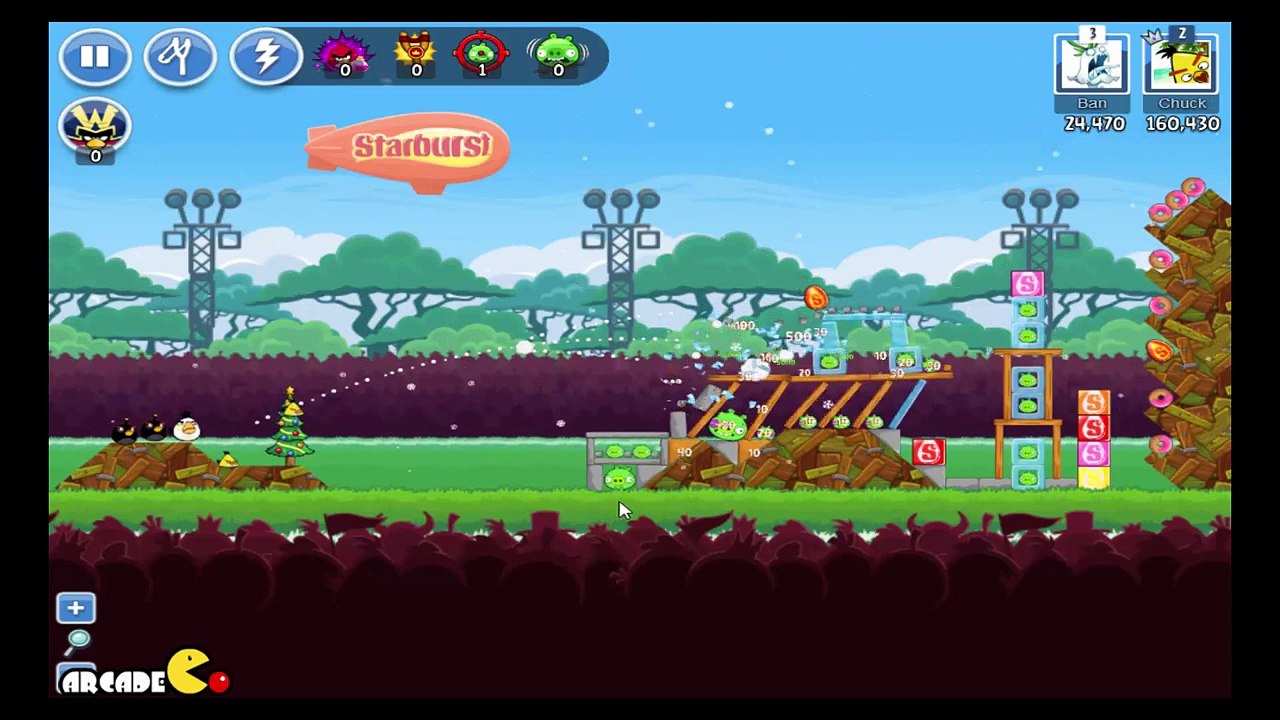 Angry Birds Friends - Starburst Theme Weekly Tournament All Level 1-6 3 Star Walkthrough 3 16 2015