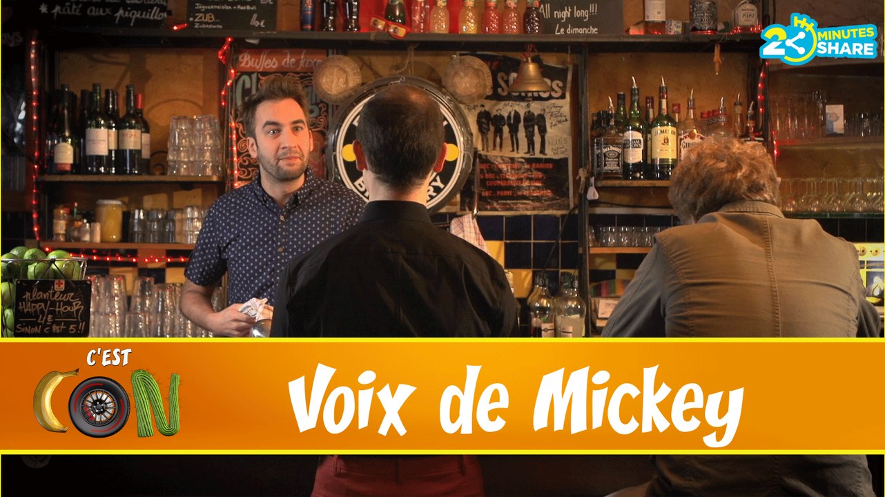 Voix de Mickey -  C'EST CON !
