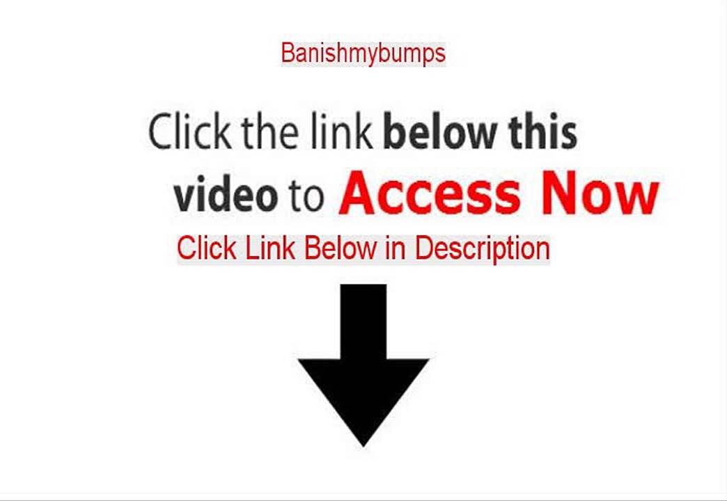 Banishmybumps Free Review (Video Review)