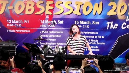 Rie Fu Live Performance at J Obsession 2015