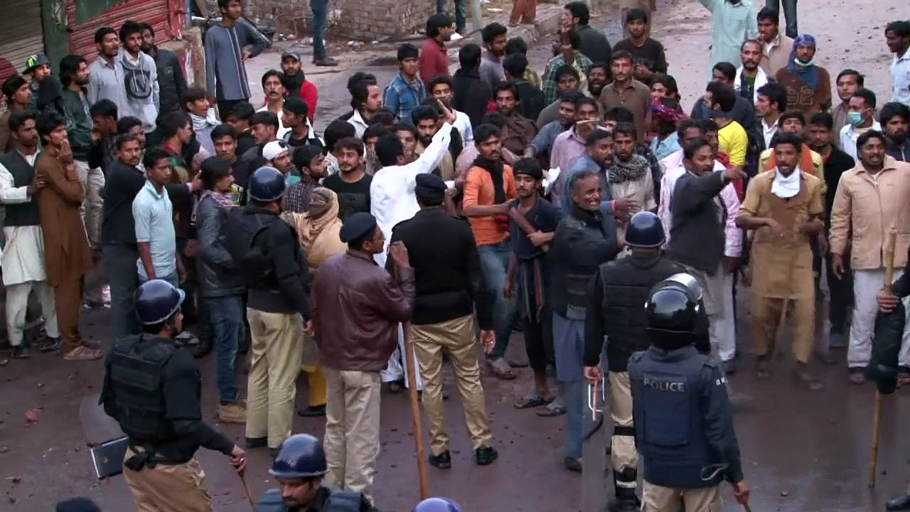 Cristãos protestam no Paquistão