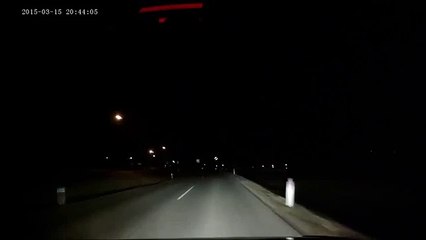 Une météorite traverse le ciel Alsacien