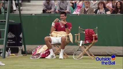 Girl Said to Novak Djokovic It`s time to change your shirt Djokovic | must watch most amazing video