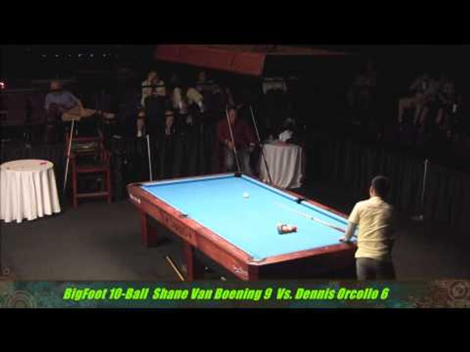 Bigfoot 10-Ball 2013 Southern Classic Shane Van Boening VS. Dennis Orcollo Part 2
