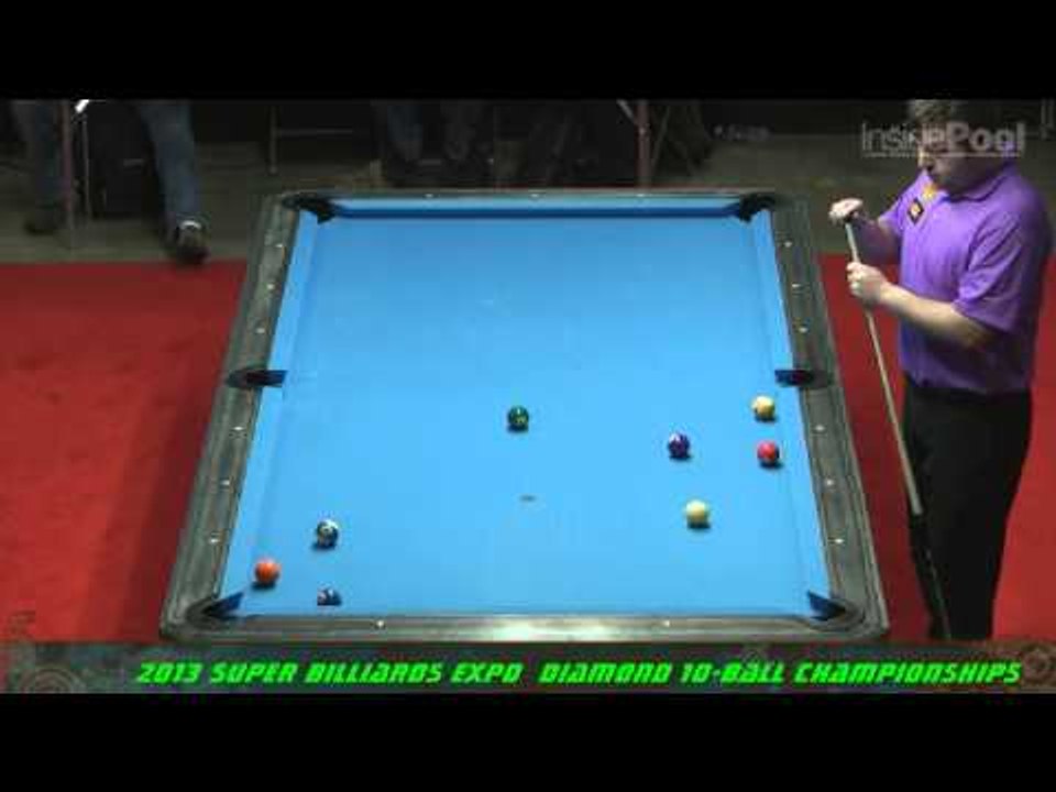 Mike Dechaine vs Earl Strickland at the 2013 Super Billiards Expo