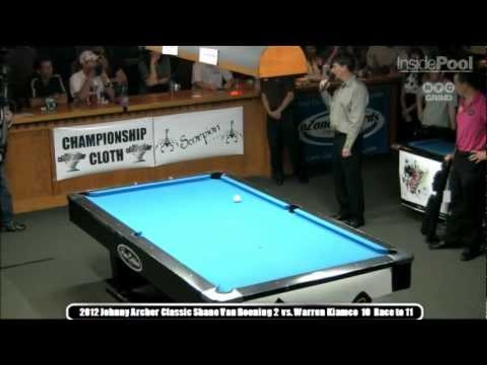 Johnny Archer Classic 2012 Finals Warren Kiamco vs. Shane Van Boening