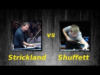 Landon Shuffett vs Earl Strickland in the Diamond 10-Ball 10 Foot Challenge