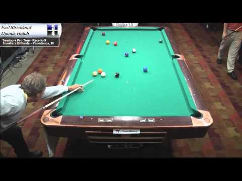 Earl Strickland vs Dennis Hatch at the Seminole Pro Tour stop at Snookers