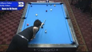 Allison Fisher vs Kelly Fisher in the Ultimate 10-Ball Championships Final