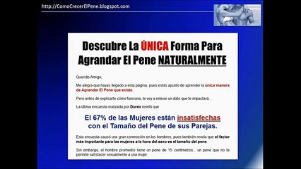 Como Crecer El Pene De Chico A Gigante