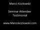 Marco Kozlowski Scam | Reviews | Coaching | Real Estate Seminars | Events