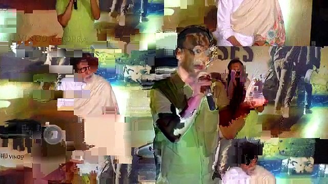 OMG ! Amitabh Bachchan INSULTED By Vidhu Vinod Chopra Broken Horses Trailer Launch