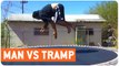 Man vs Trampoline | Trampoline Fail
