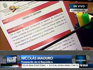 Presidente Maduro aprueba planes de distribución especial para leche y carne