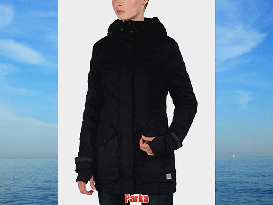 Bench Damen Jacke Parka Killian Jet Black S BLKA1843