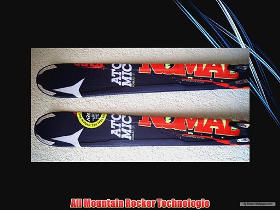 ATOMIC Damen Herren All-Mountain Ski Set Magnet ARC XTO10 schwarz 157