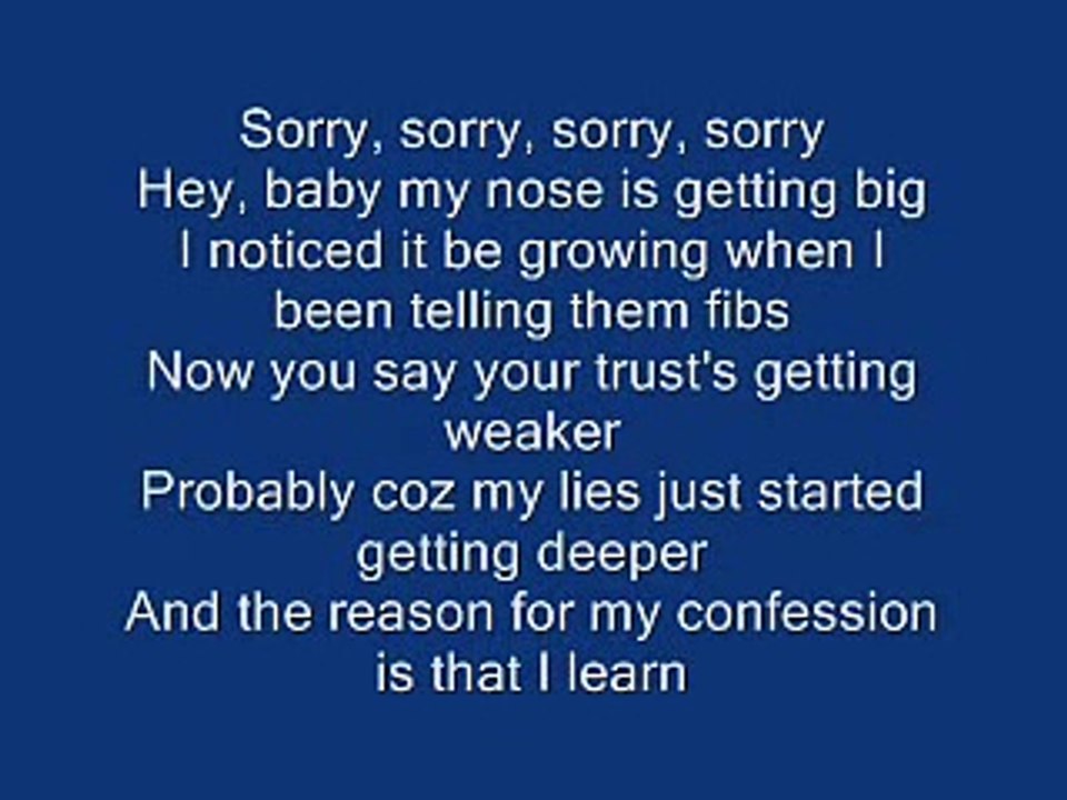 DONT LIE - BLACK EYED PEAS - LYRICS