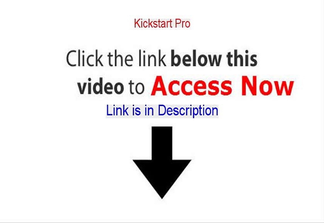 Kickstart Pro Review [Watch my Review]