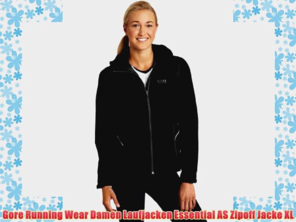 Gore Running Wear Damen Laufjacken Essential AS Zipoff Jacke XL