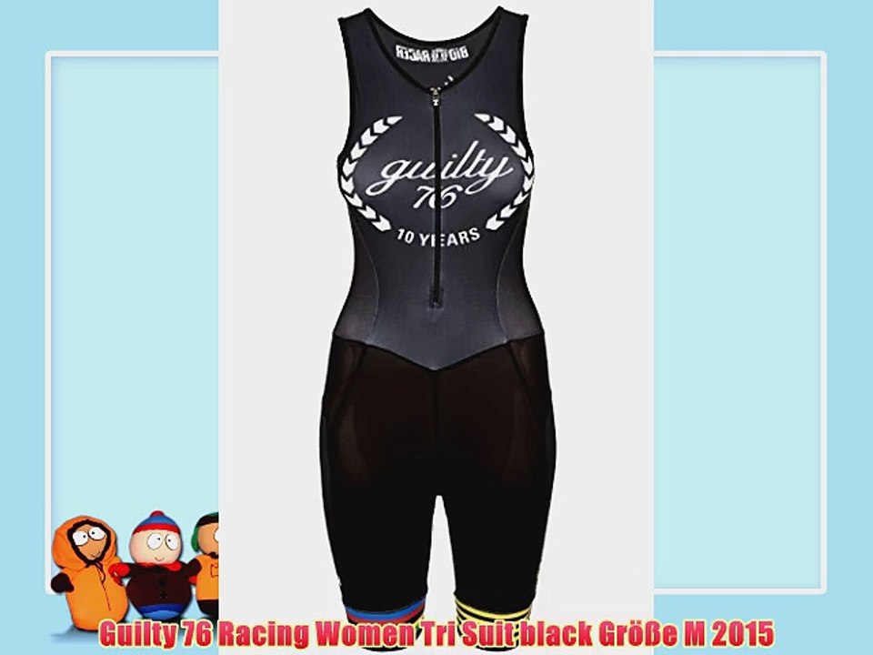 Guilty 76 Racing Women Tri Suit black Gr??e M 2015