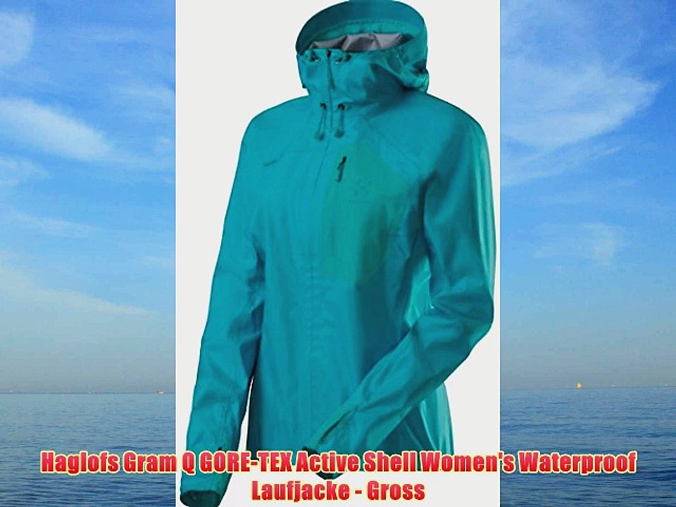 Haglofs Gram Q GORE-TEX Active Shell Women's Waterproof Laufjacke - Gross