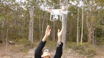 DJI Phantom Catch & Release technique