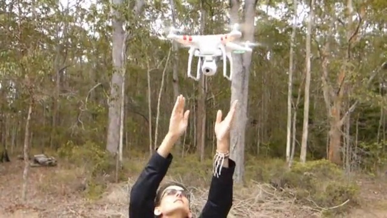 DJI Phantom Catch & Release technique