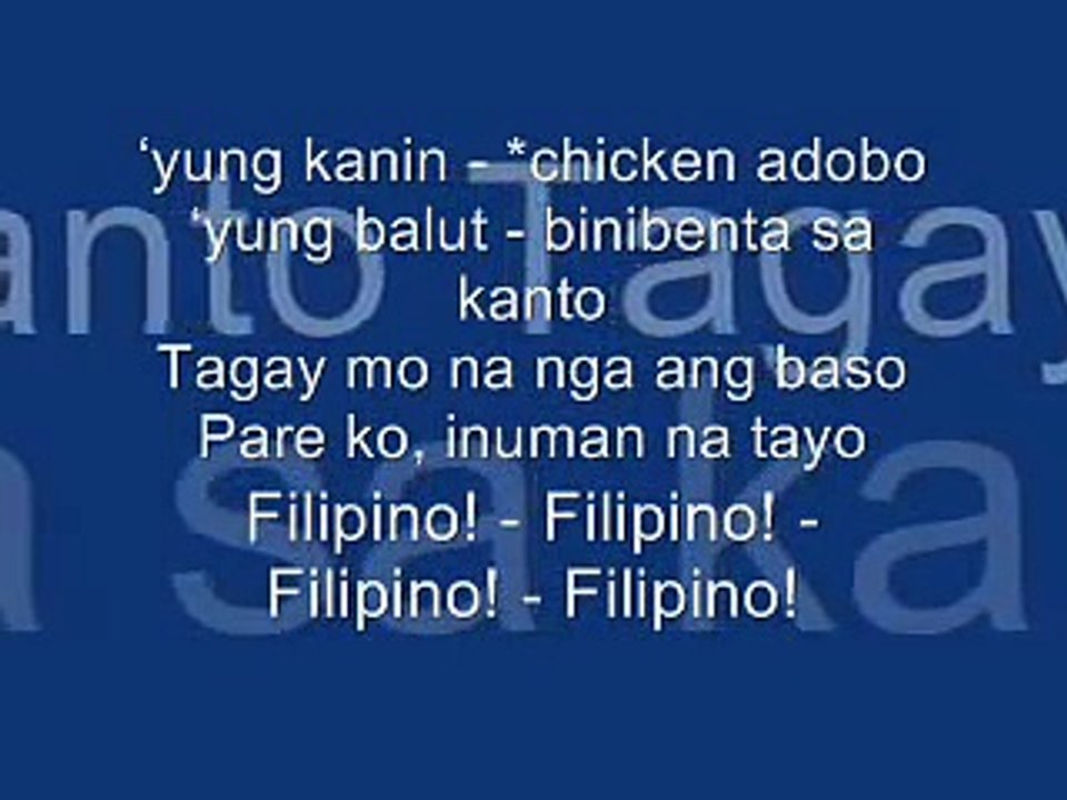 Black Eyed Peas - Bebot lyrics