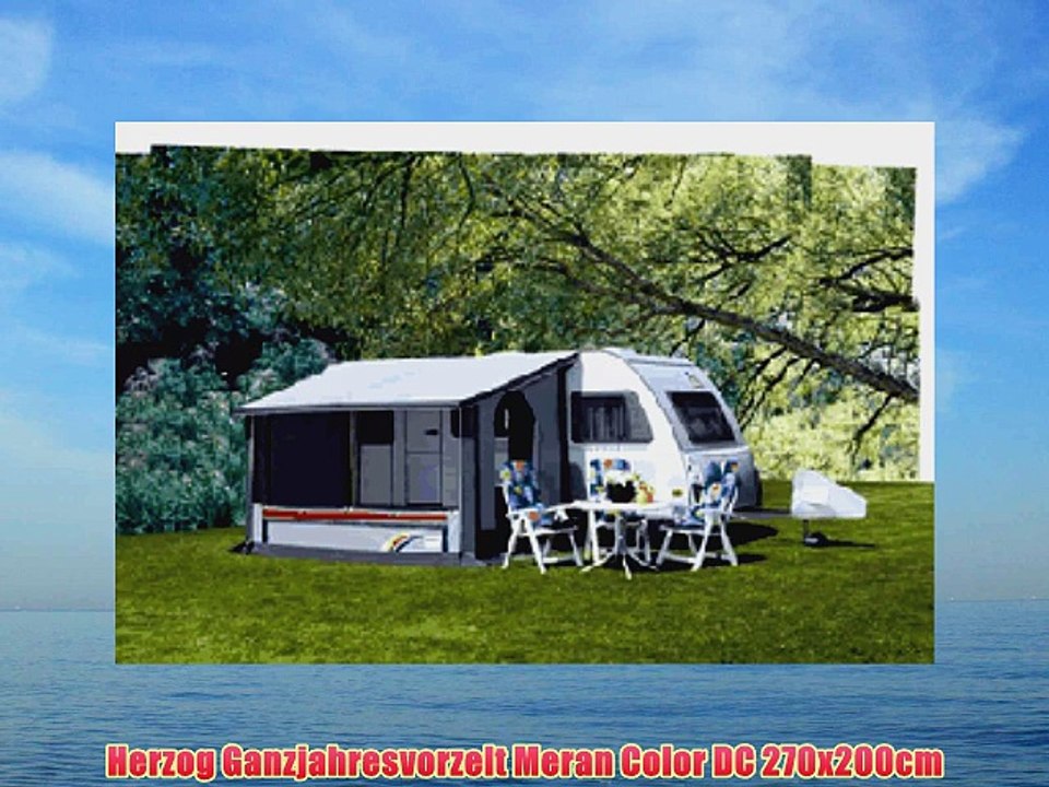 Herzog Ganzjahresvorzelt Meran Color DC 270x200cm