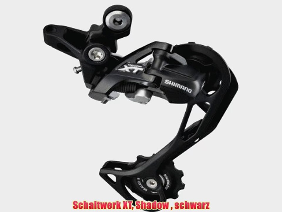 Schaltwerk XT Shadow  schwarz