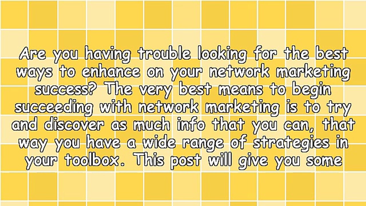 Expert Concepts In Generating More Sales With Multi Level Marketing