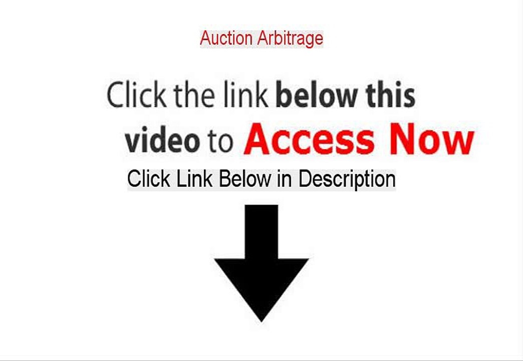 Auction Arbitrage Download Free - auction arbitrage trader (2015)