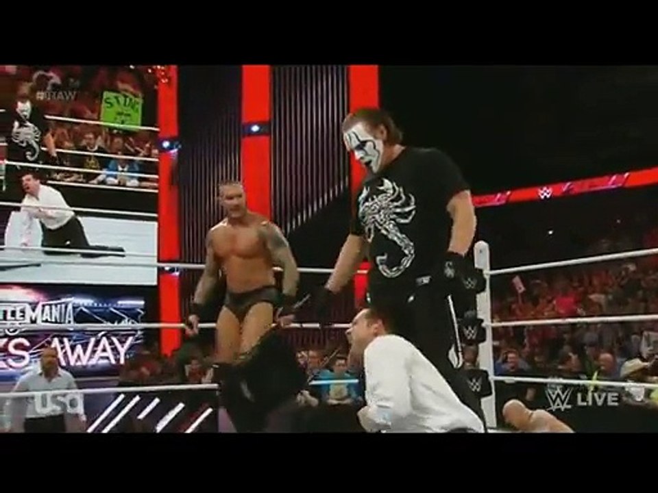 Sting and The VIper crush The Authority - 3:16