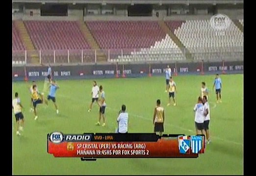 Sporting Cristal: así alineará Racing en duelo de Libertadores