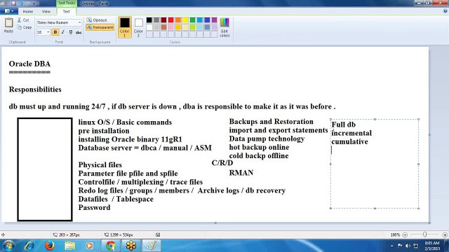 Crescent IT Solutions - Oracle DBA Online Training and Placement - Oracle DBA DEMO SESSION
