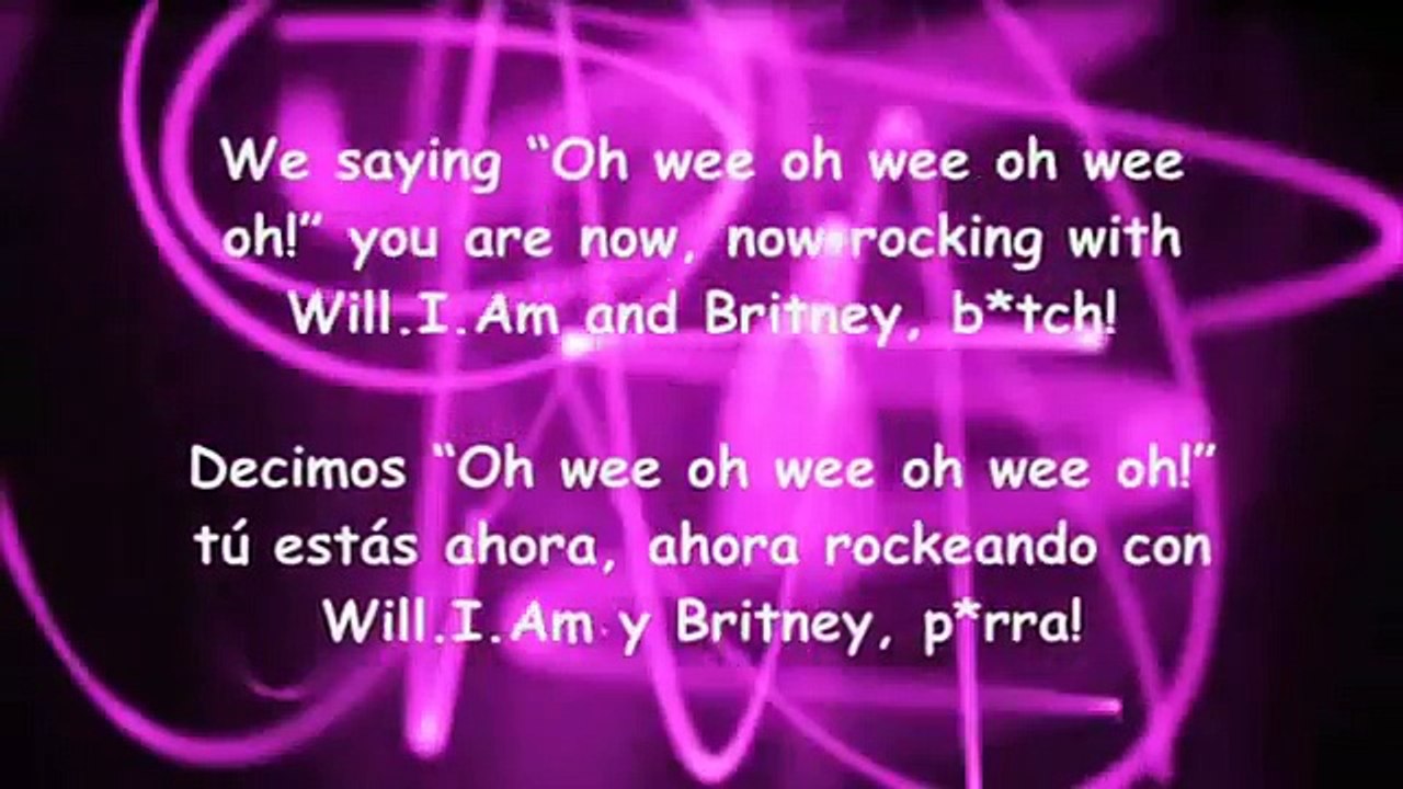 Scream Shout Will.I.Am(Black Eyed Peas) Ft Britney Spears Lyrics