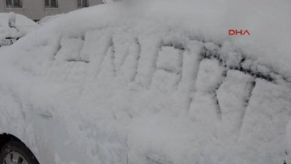 Ağrı, Mart Ayında Beyaza Büründü