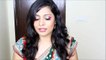 Red and Green Eye Makeup For Teej   Makeup Tips for Indian   Pakistani   Arabic Festivals