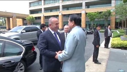 Çavuşoğlu - Patimapragorn Heyetlerarası Görüşme
